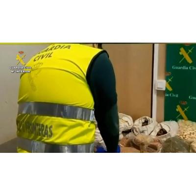 Vídeo con las incautaciones ilegales en el Aeropuerto de Noáin