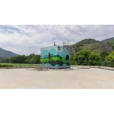 Finaliza la construcción del nuevo sistema de depuración de aguas residuales de Belascoáin
