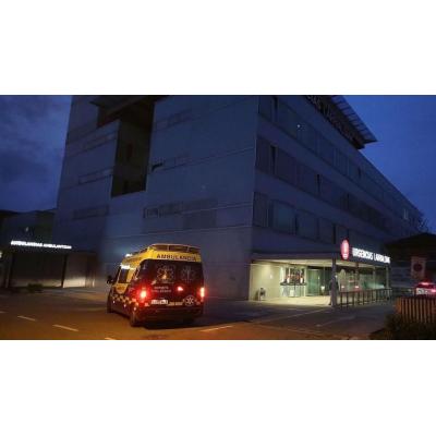 Dos heridas tras una colisión entre dos vehículos en la N-240-A en Berrioplano