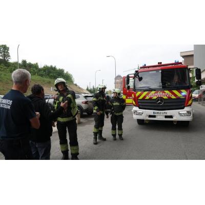 Simulacro de emergencias en El Sadar