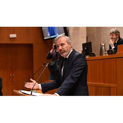 Azcón revalida la presidencia de Aragón con el apoyo de Vox