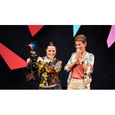 La actriz navarra Ane Sagüés, finalista a los premios Max por la obra 'Torcidxs'