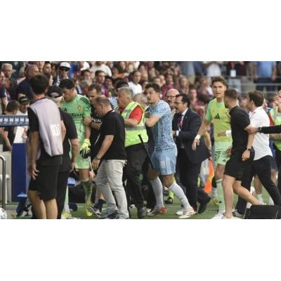 Andrada, sancionado con 13 partidos por su brutal agresión a Jorge Pulido