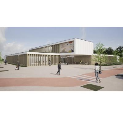Así será la biblioteca pública de Berrioplano, la segunda más grande de Pamplona y su Comarca