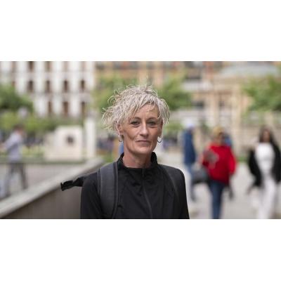 Estíbaliz García: "Viví lo mismo en la Rochapea y en aquel momento me quedé sin casa"
