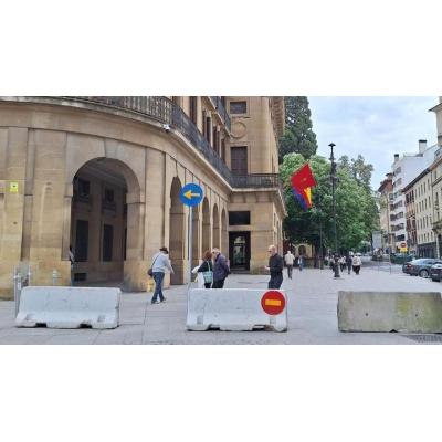 Las obras de Sarasate blindan el Casco Antiguo: nuevos accesos y salidas para vehículos