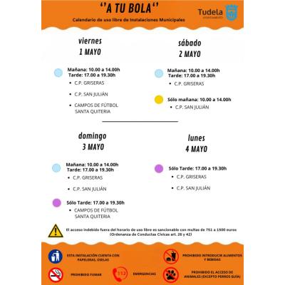 A TU BOLA 1 al 4 de mayo de 2026