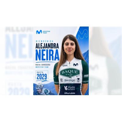 Movistar Team ficha a la joven Alejandra Neira hasta 2029