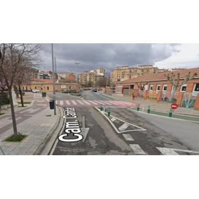 UPN colocará pivotes eléctricos en el paso de peatones de Griseras de Tudela, 7 años después de anunciar una solución