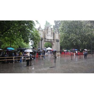 Alerta naranja por lluvias y tormentas para este sábado en Navarra