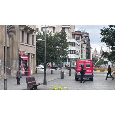 Desalojada la plaza de las Merindades de Pamplona por un maletín sospechoso
