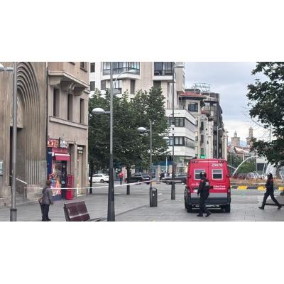 Desalojada la plaza de las Merindades de Pamplona por un maletín sospechoso