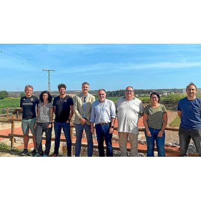 Cultura visita el Castillo de Valtierra y la Bodega romana de Funes