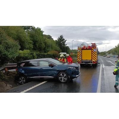 Una granizada provoca un choque en cadena de 18 vehículos en Cantabria con 20 heridos leves