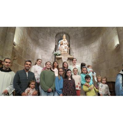El Día de las Leyres/Leires en el monasterio benedictino