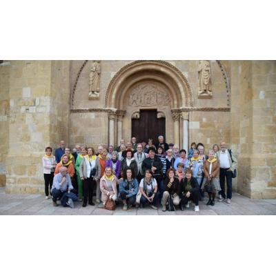 La coral Camino de Santiago de Ayegui celebra sus 30 años en Santiago de Compostela y León