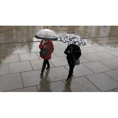 Aviso naranja por lluvias y tormentas en la Ribera y centro de Navarra