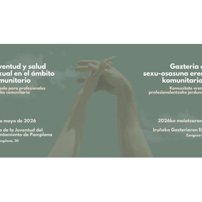Abiertas las inscripciones para la segunda jornada sobre salud sexual en la juventud para profesionales del ámbito comunitario