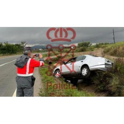 La Policía Foral cierra el puente de mayo con ocho conductores investigados y 47 accidentes de tráfico