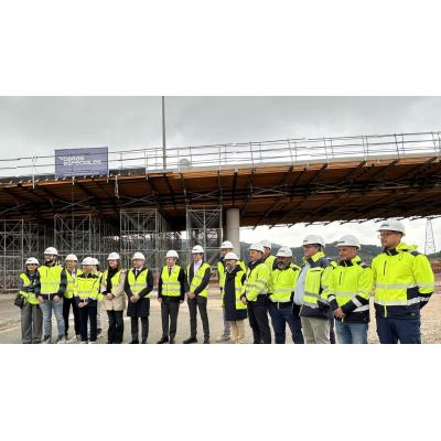 El consejero Chivite prevé que los viales superiores de acceso a los polígonos de Landaben y Arazuri-Orkoien estén listos para julio