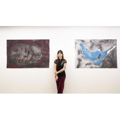 Nagore Chivite lleva a El Sario el arte en la rutina de cada mañana