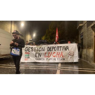Los sindicatos firman el convenio de gestión deportiva de Navarra