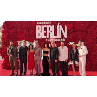 'Berlín y la dama del armiño', la segunda precuela de 'La casa de papel', calienta motores en Sevilla