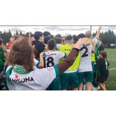 Vídeo de la despedida a Fernando Francés, del Pamplona