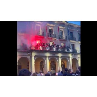 Vídeo de la celebración en Tafalla del ascenso de la Peña Sport