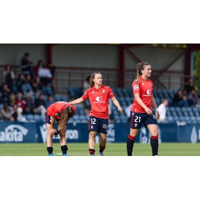 Fotos del partido de ida del playoff de ascenso a Liga F entre Osasuna y Villarreal