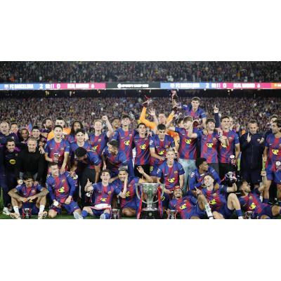 El F.C. Barcelona conquista su vigésimo noveno título de Liga tras tumbar al Real Madrid