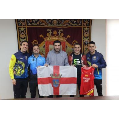 Homenaje a cuatro atletas tudelanos clasificados para el Campeonato de Europa de Carreras de Obstáculos (OCR)