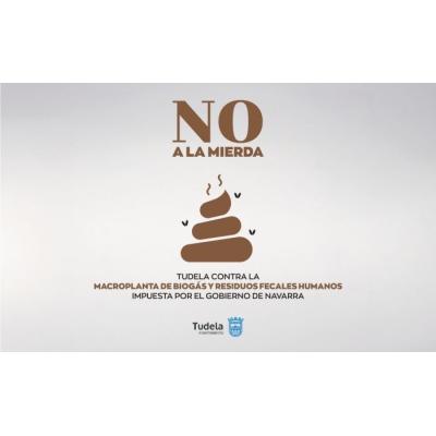 El Ayuntamiento de Tudela lanza una campaña de sensibilización ciudadana para explicar su rechazo a la macroplanta de lodos y biogás de Nilsa