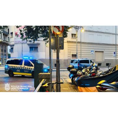 Un detenido de 18 años por robo con violencia en el Ensanche