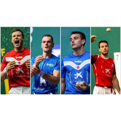 Artola, Laso, Darío y Larrazabal, tres veteranos y un juvenil a por la gran final del Navarra Arena
