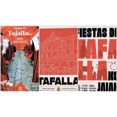 La ciudadanía de Tafalla ya puede elegir entre tres obras la que anunciará las fiestas