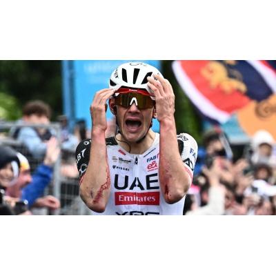 El navarro Igor Arrieta se impone con épica en la quinta etapa del Giro