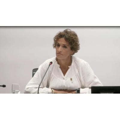 Vídeo: María Chivite responde a si fue Santos Cerdán quien pactó la formación de gobierno en Navarra y en España