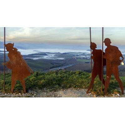 El Camino de Santiago entre Cizur Menor y Puente la Reina, un nuevo desafío a la carrera