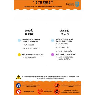 A TU BOLA 16 al 17 de mayo de 2026
