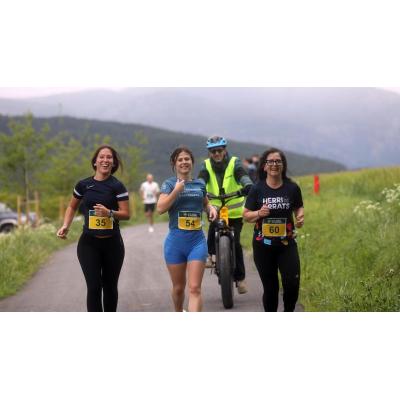 El Cross Aitzkibil corre en Urdiain por Palestina
