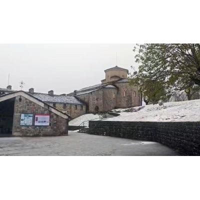 Vídeo de la nevada en San Miguel de Aralar