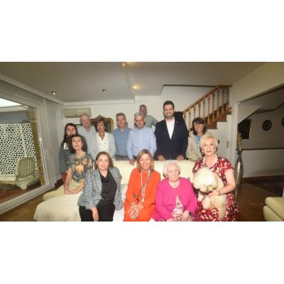 María Ángeles Olza Elcano, la maestra tejedora de Zizur Mayor que ha cumplido 100 años