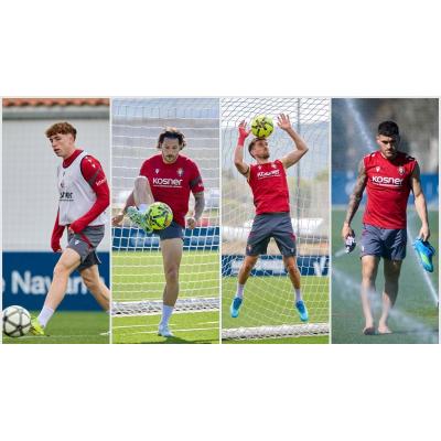 Hasta cuatro jugadores pueden despedirse este domingo de la afición en El Sadar