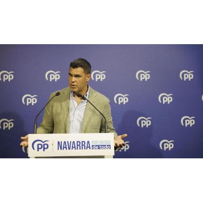 El PP cree que los "fracasos" del Gobierno deben llevar a Chivite a convocar elecciones