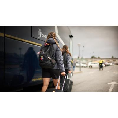 Osasuna Femenino viaja con las maletas llenas de ilusión