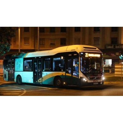 Una villavesa atropella a una mujer de 46 años en Pamplona