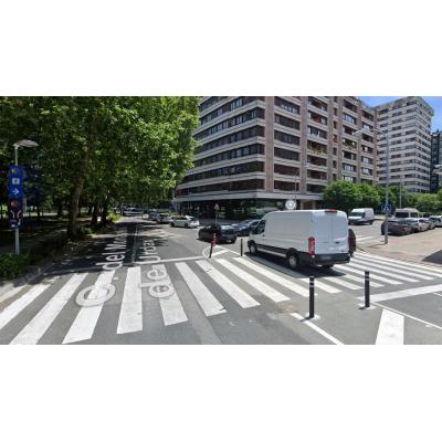 Una nueva rotonda para el barrio de Iturrama