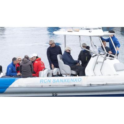 Victoria Federica y Jorge Navalpotro viajan a Sanxenxo para ver al rey Juan Carlos