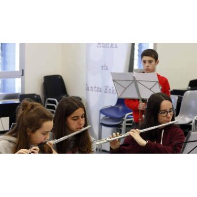 Primeras puertas abiertas de la Escuela de Música y Danza de Alsasua